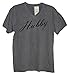 IYD Clothing - Hubby Shirt Tri-Blend Gray V Neck
