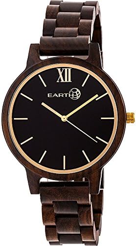 Earth Wood Pike Watch (Dark Brown)