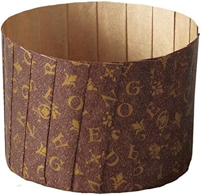 Welcome Home Brands Pleated Baking Cups, Rose Large, 2.6"d x 2"h, Case/480