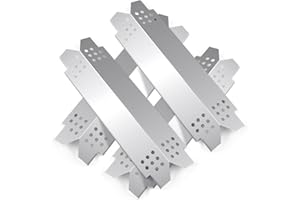 RuiTEERS Grill Heat Plates Replacement Parts for Nexgrill, Stainless Steel Heat Tents for Nexgrill 4 Burner Gas Grill, Flame Tamer Cover Replacement Parts for Nexgrill 720-0830H, 4-Burner