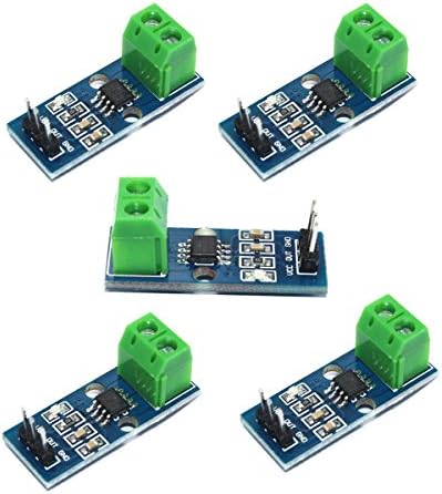 Megmoki 5pcs 30A Range Current Sensor Module ACS712 Module for Arduino