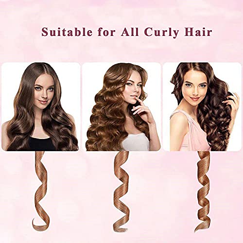 Tik Tok Women Heatless Curling Rod Headband For Natural Wave and Large