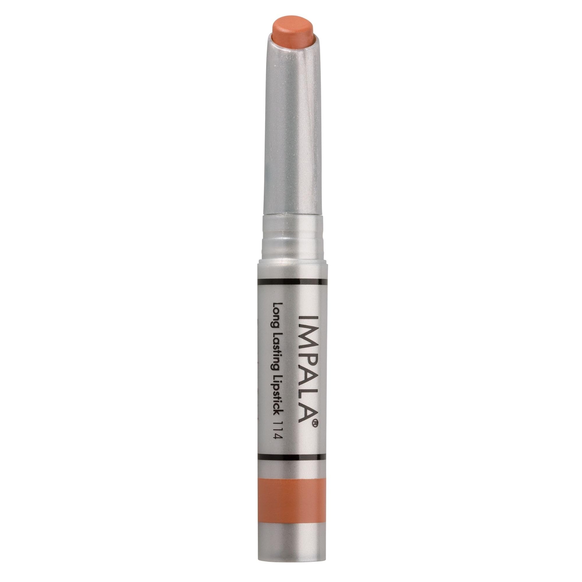 IMPALA | Longlasting Lip Color Coral Orange No. 114 | Permanent Lipstick Creamy Texture | Long-Lasting | Hydrating Full-Coverage Lip Color | Moistureizes and Nurtures