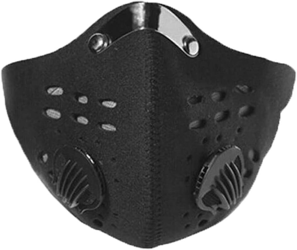 SamGreatWorld Cycling Half Face Dust Mask, Anti Dust Sports Mask Activated Carbon Dustproof Mask for Outdoor Activities and Urban Commuting Running Cycling Skiing Motorbikes