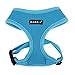 Puppia Soft Dog Harness No Choke Over-The-Head Triple Layered Breathable Mesh Adjustable Chest Belt and Quick-Release Buckle, Sky Blue, X-Large