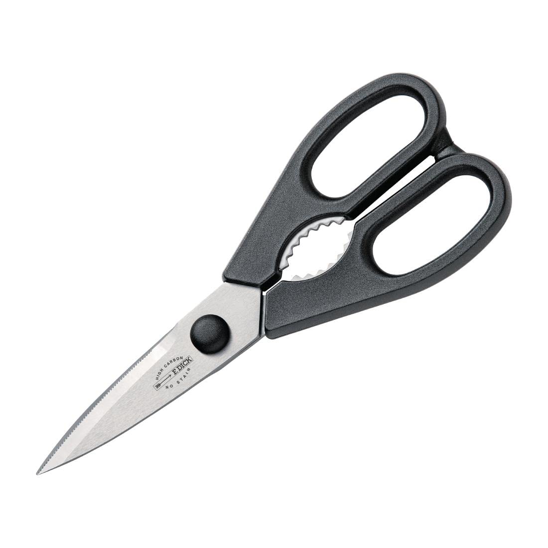 Dick 90084202 Kitchen Scissors, 8", 20 cm, Black