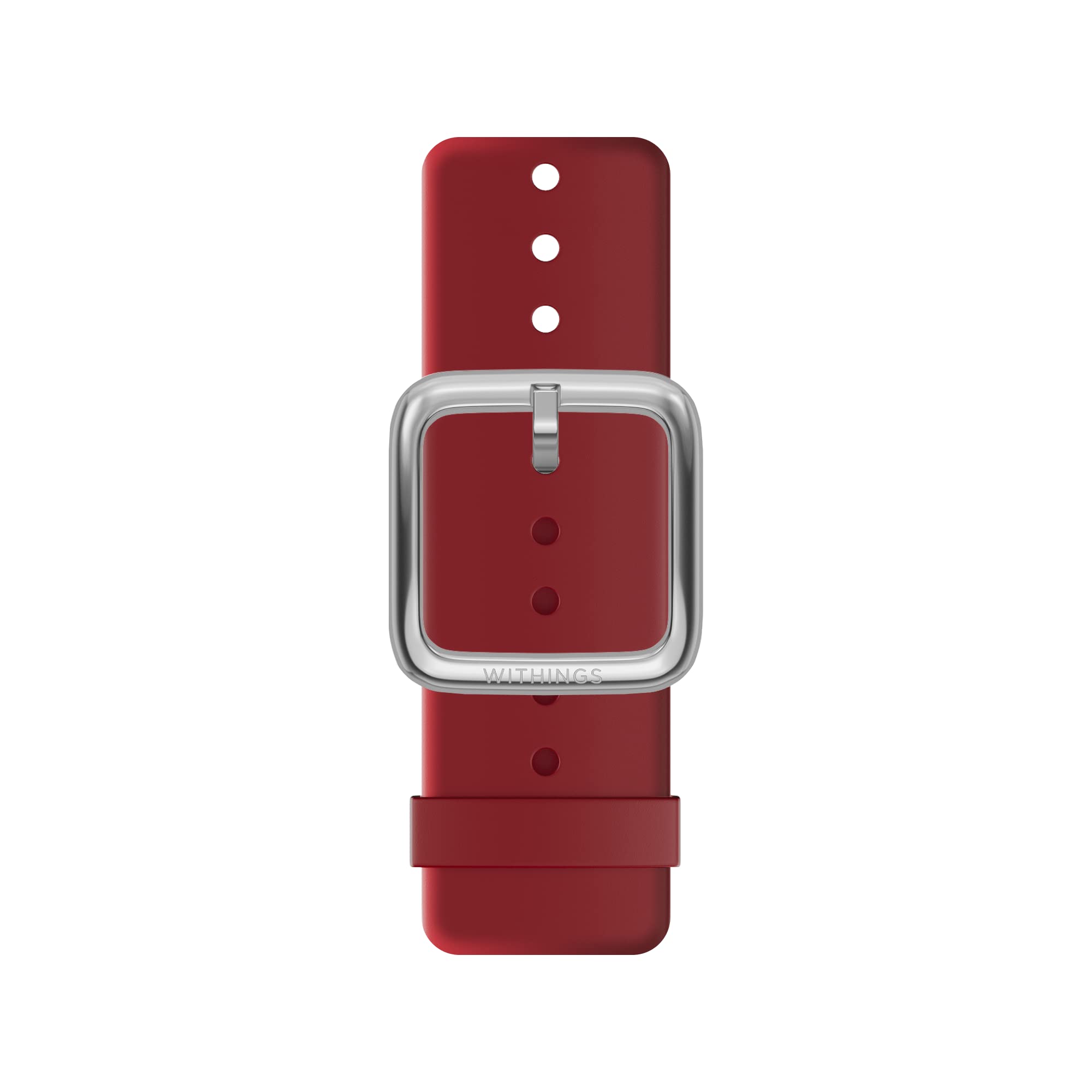 Withings Premium Sport Fluoroelastomer Wristband for ScanWatch, Steel HR Sport, Move ECG, Move and Steel HR