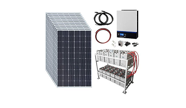 Sistema completo de energía solar fuera de la red de 3,6 kW ...