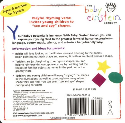 baby einstein see and spy counting