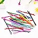 Bememo 100 Pieces Colorful Bobby Pin Hair Styling Clips with 1 Storage Box for Women, colored Bobby Pins for Hair, 10 Colors