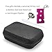 Portable Essential Oil Carrying Case - Hard Shell Case Holds 12 Bottles (Can hold 5ml, 10ml, 10ml Rollers) Travel Size Essential Oils Bag Organizer Perfect for Young Living, doTERRA, and more -Black
