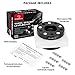 YITAMOTOR Wheel Spacers for Nissan Infiniti 5x4.5, 1 inch, 12x1.25 Studs & 110mm Hub Bore, 4pcs