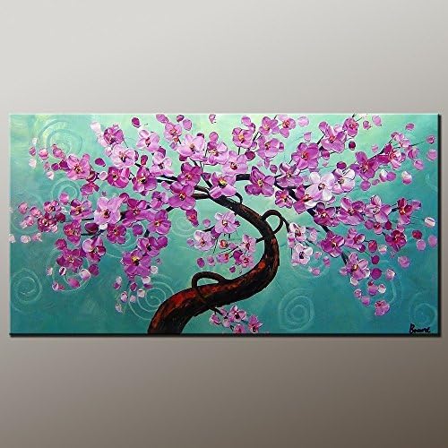 Original Painting Large Painting Oil Painting Modern Art Canvas Art Impasto Texture Palette Knife Oil Painting Impressionism Wall Art Artwork for Home Decor