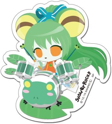 Amazon Co Jp サンリオ Show By Rock クリティクリスタ ジャクリン Sr ショウバイロック ステッカー 文房具 オフィス用品