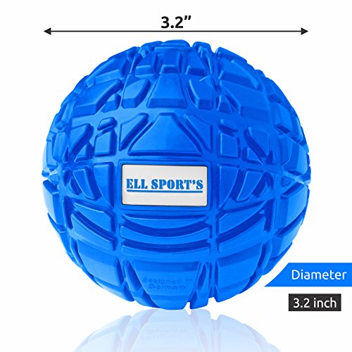 Massage Ball Set for Deep Tissue Therapy Treats Plantar Fasciitis Myofascial Release - Jump Rope. For Increased Mobility of Muscles Manual Trigger Point Therapy Muscle Roller Self Foot Massager - Thumbnail 3