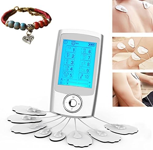 Norjackhealth 10 Modes Personal Electric Impulse Massager Pain Relief Digital Therapy Massager