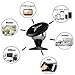 Mobile Phone Car Mount, Fosman Universal Magnetic Cell Phone Dashboard Car Mount Holder for iPhone 6 / 6s 5s 5c 4 Samsung Galaxy S7 Edge S6 S5 Note 5 4 , Sat Nav Mini Tablets (42mm Black)
