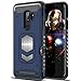Galaxy S9 Plus Case:S9 Plus Case: Samsung Galaxy S9 Plus with Card Holder- Magnetic Back for car Mount (Blue)