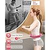 LucaSng-Weighted-Hula-Hoops-for-Adults-24-Knots-Adjustable-52-Inches-Smart-Hula-Hoops-for-Adults-Exercise-Weighted-360-Degree-Abdomen-Massage-Weighted-Hula-Hoop-Fitness-Hoop-Smart-Hula-Hoop-Fitness LucaSng Weighted Hula Hoops for Adults, 24 Knots Adjustable 52 Inches Smart Hula Hoops for Adults Exercise Weighted 360…