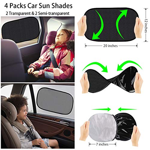 Car Backseat Organizer with 10’’ Touch Screen Tablet Holder Car Seat Back Protector 11 Storage Pockets Kick Mats Travel Accessories for Kids Toy Thermal Insulated Pockets Strong Buckle 2 Pack
