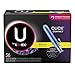 U by Kotex Click Compact Tampons, Regular Absorbency, Unscented, 36 Count