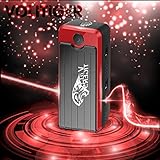 [Power Upgraded] Volitiger -Never Stop 16500mah Portable Car Jump Starter Break Down Get Stuck (Volitiger.com) Emergency Power Source Emergency Auto Start Power - 400 AMP Peak & Ultra-bright LED Flash Light for SOS & High Capacity Power Bank for Cellphone Car Has Stalled (King Tiger)