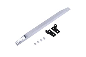 AJP Distributors JDM Rear Lower Subframe Frame Tie Bar Aluminum Strut Bar Brace Suspension Kit Silver Compatible/Replacement For Civic LX DX EX SI EJ EK EM 1996 1997 1998 1999 2000 96 97 98 99 00