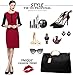 YNIQUE Women Top Handle Satchel Handbags Tote Purse Elegant Clutch Bag
