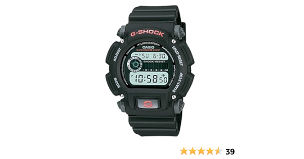 Amazon Com Eaw Dw 9052 1v Casio Men S G Shock Classic Digital Watch Black Casio Watches