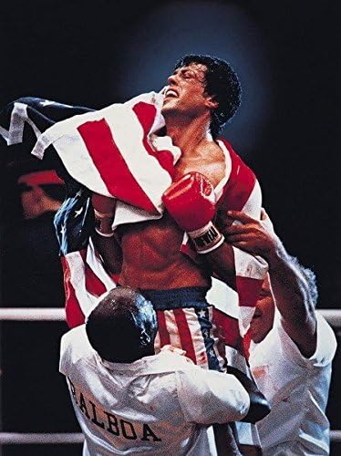 Unknown Travel 24X36 INCH / ART SILK POSTER / 006 Rocky Balboa - Stallone King of Boxing Great Player art silk Poster