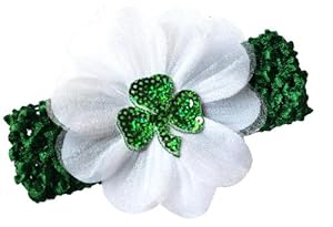 St. Patrick's Day Shamrock Baby Headband