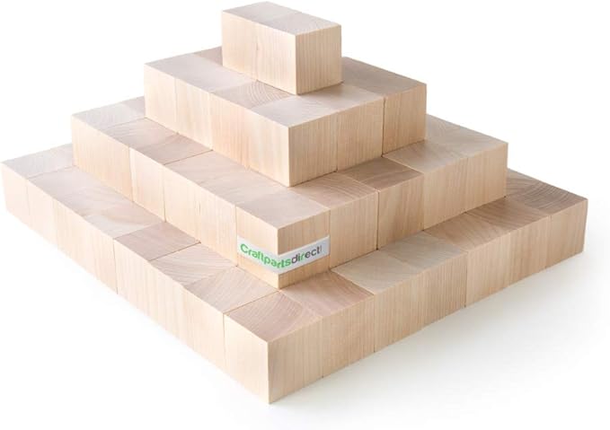 2x2x2 wood blocks