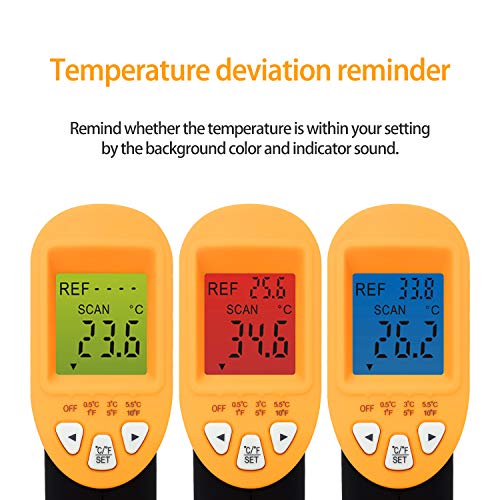 3 Temperature+Non+Contact+Digital+Infrared+Thermometer