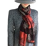 5Dreams Paisley Jacquard Silk Shawl Wrap Scarf Stole 5Dreams Paisley Jacquard Silk Shawl Wrap Scarf Stole