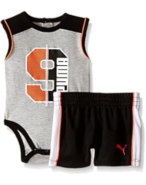 Baby Boys' 9 Muscle Creeper Short Set