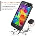 NageBee Galaxy J36, J36V, J3 (2016), J3 V, Sky, Sol, Amp Prime, Express Prime Case with [Tempered Glass Screen Protector], [Heavy Duty] [Belt Clip] Holster [Kickstand] Combo Case -Camo