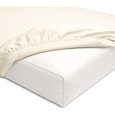 Naturepedic Organic Waterproof Crib Mattress Pad, Skin Friendly, Breathable & Absorbent Crib Mattress Protector - Removable Protector Pad for Baby and Toddler Beds - Fitted for Standard Baby Crib Size