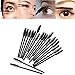 Leegoal(TM) Disposable Eyelash Brushes Wands Mascara Applicator 100 Pack (Black)