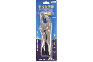 Manual Hydraulic Pliers CT-308 for Refrigeration & HVAC Recovery – Adjustable Grip, 14-Inch Brass Connector, 4–8 mm Line Comp