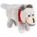 JINX Minecraft Wolf Plush Stuffed Toy, Gray, 15