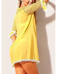 Bañador para dama con pompón y borla