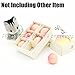 ORCARA Food Miniature Dollhouse Worldwide Fruit And Drink Toy Figure Set of 8