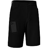 TBMPOY Men's Golf Dress Shorts Stretch Elastic Waist 11" Quick Dry Lightweight Travel Casual Shorts 5 Pockets Travel Casual