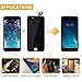 HTECHY Compatible with iPhone 6s Screen Replacement Black(4.7