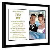 Father Thank You Wedding Gift - Poem From Both the Bride and Groom - Add Photo