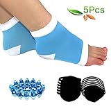 HLYOON H02 Plantar Fasciitis Foot Sleeve, Heel Socks, Heel Support and Foot Massager