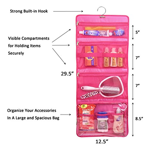 image for Hanging Toiletry Bag by Yofi Nurture Yourself: Organizer for Cosmetics