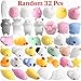 Outee 32 Pcs Mini Squishies Mochi Animals Mochi Squishies Cat Stress Toy Random Squishies Squeeze Toy Squishies Cat Relief Stress Squishies Toy Animals Mochi Squishies Squeeze Animals