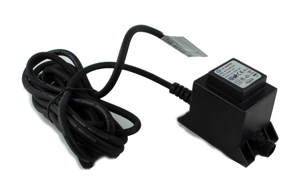 Blagdon Replacement Transformer for the Inpond 5-In-1 3000 Filter Pump (to run pump not for UV Clarifier Light) Black