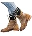 Dimore Womens Boot Cuffs Boot Topper Knitted leg Warmer Button Cuffs Crochet Thick Warm Cuff Black